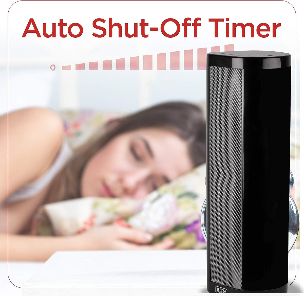 Tower Space Heater with Remote Control, 1500W, Pack of 2 T5167