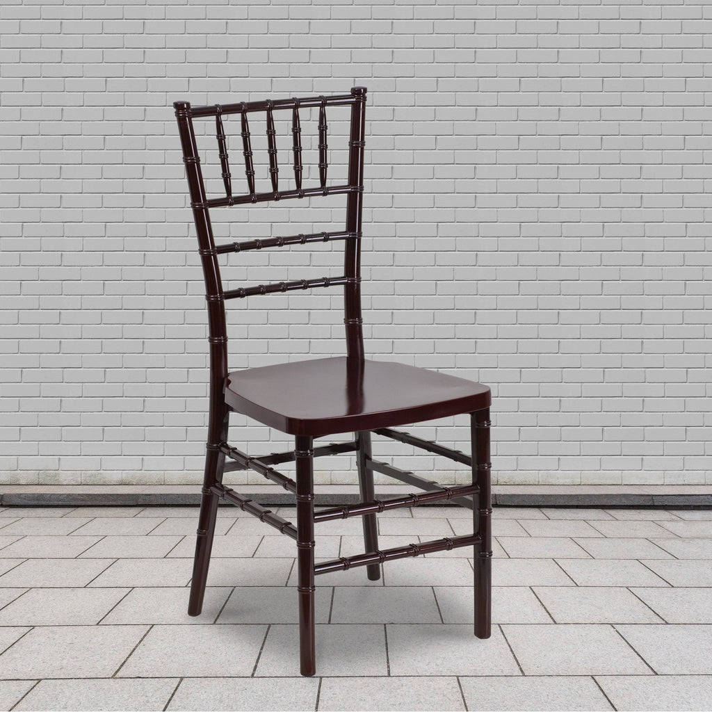 2 Pack Resin Stacking Chiavari Chair J71835