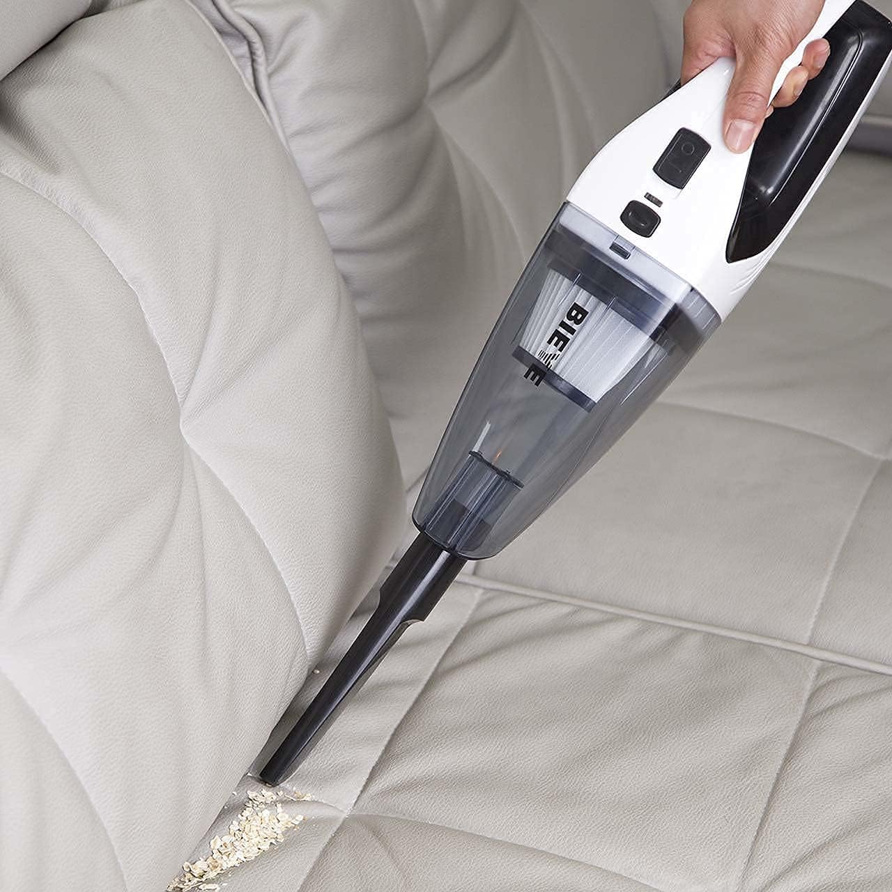 Cordless Stick Vacuum Cleaner Lightweight Handheld with Floor Brush, 5x2200mah Batteries 100W Motor Y616692