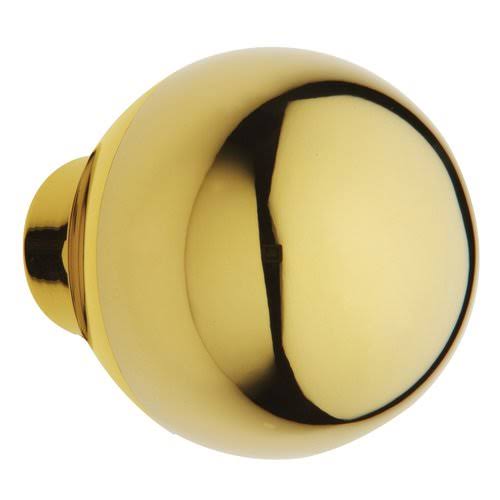 Satin Brass/Black Knob V657981