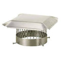 Stainless Steel Chimney Cap 12 OD Bolt-On Single Flue Y237