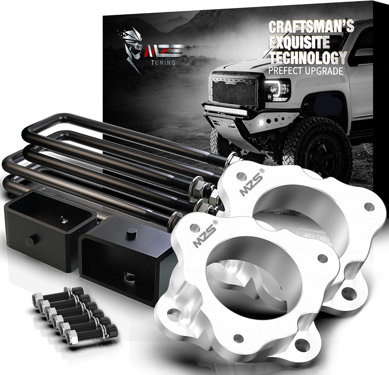 2 inch Rear Suspension Leveling Kit Pack of 2 Y364