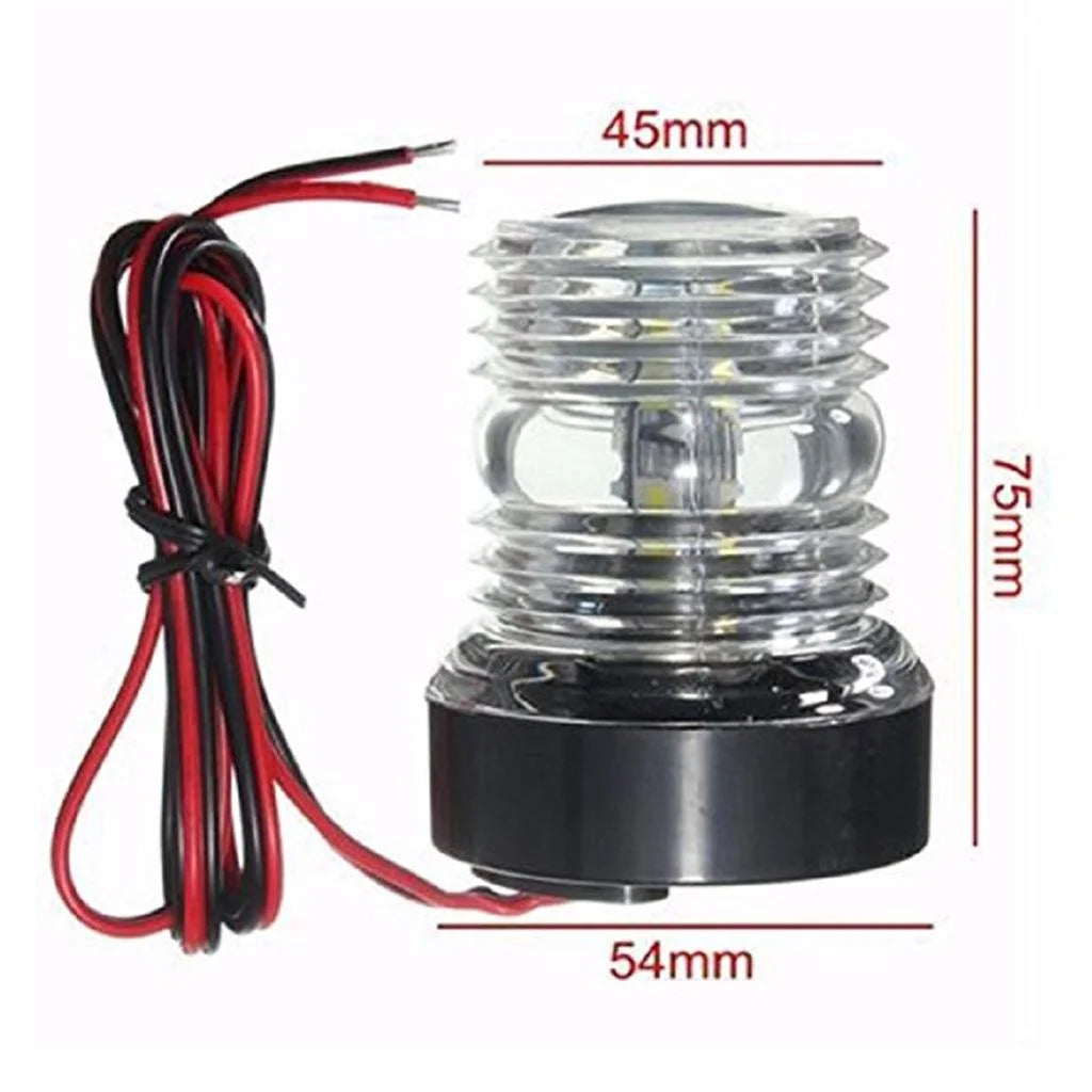 Boat Red LED Light 12 VDC 360 Degree F295