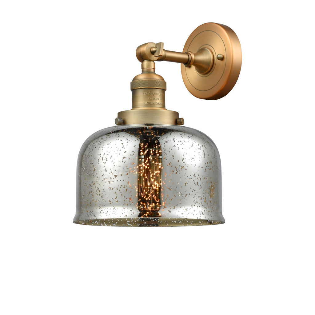 Large Bell 1 Light Sconce (Brass) O467