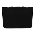 Black Synthetic Material Portfolio L162706