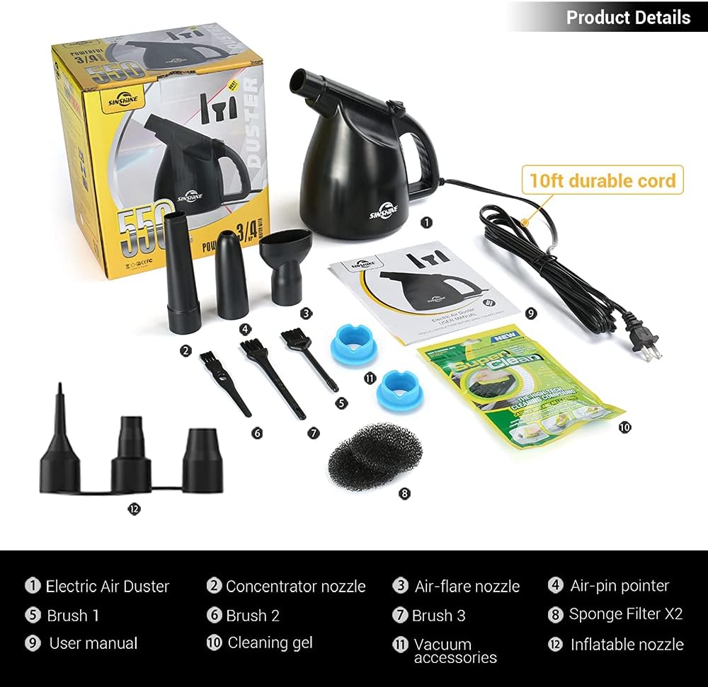 Electric Air Duster 550 Watts F354059