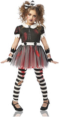 Scary Porcelain Doll Halloween Costume B5754