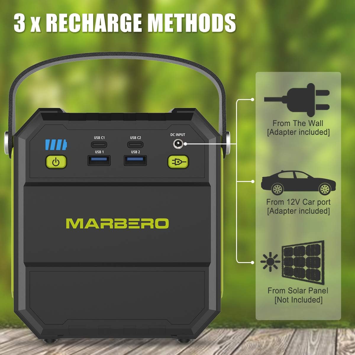 83Wh Portable Power Station with 110V/80W AC Outlet S743681