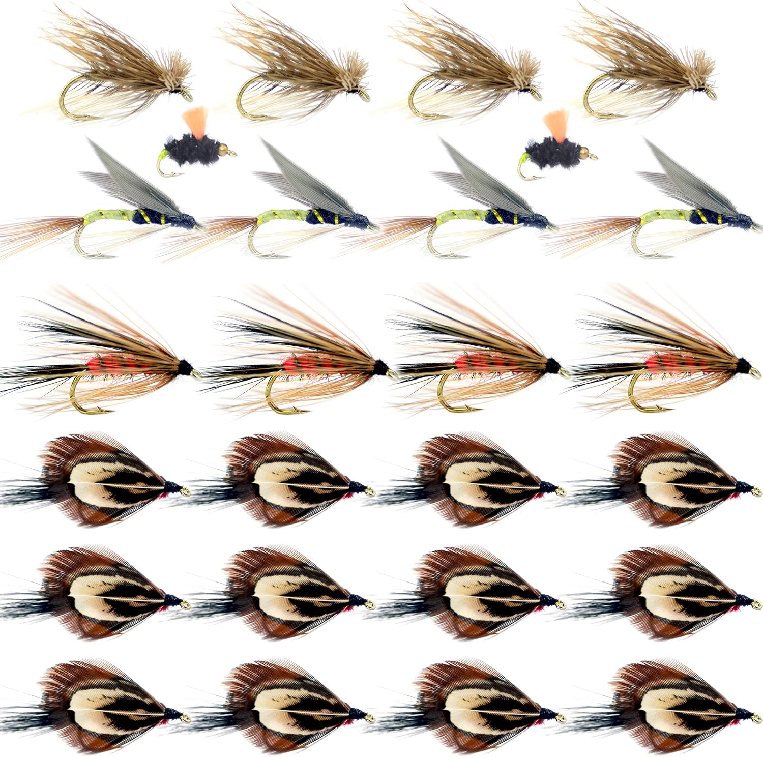 Fly Fishing Flies Kit Pack of 2 U4216