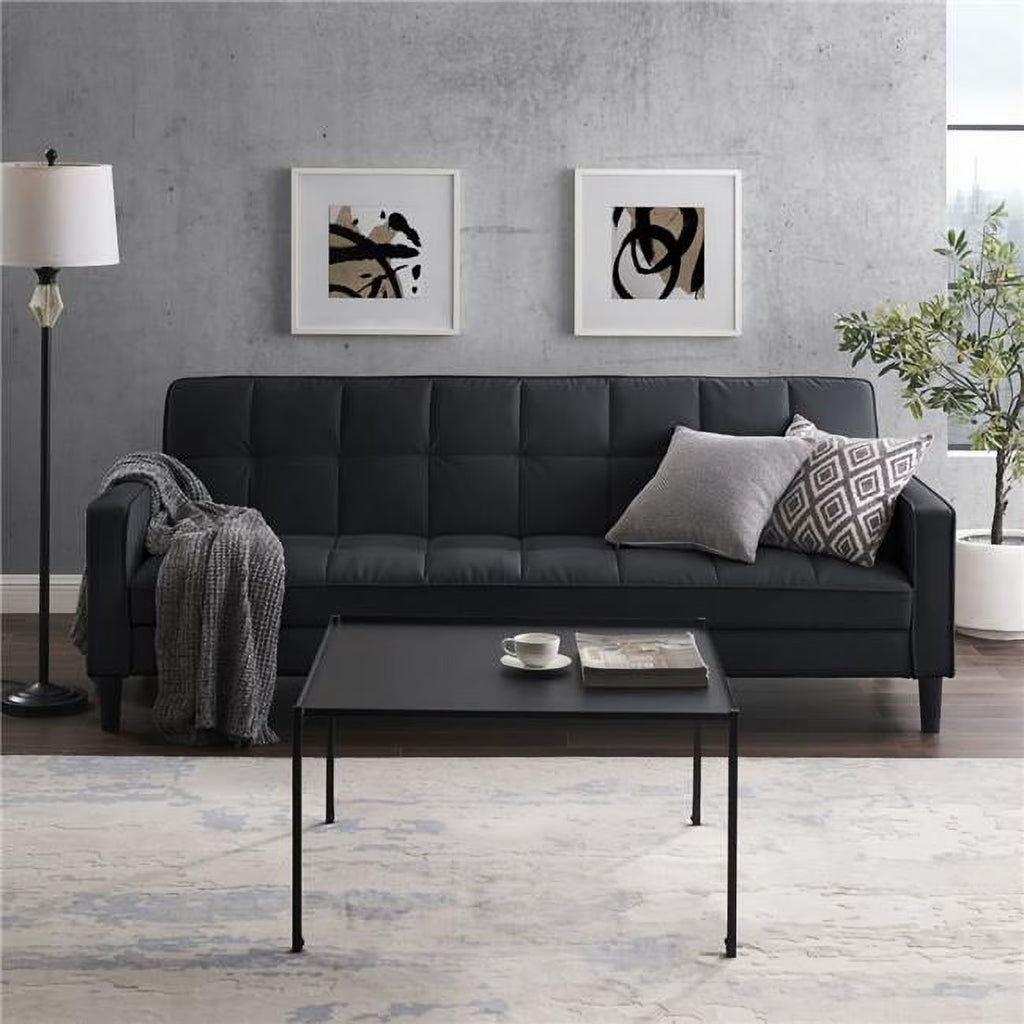 Black Convertible Sofa Bed K279