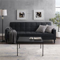 Black Convertible Sofa Bed K279