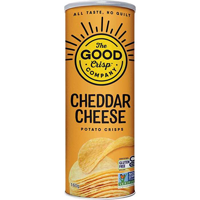 Cheddar Cheese Potato Crisps 8x160g O882794