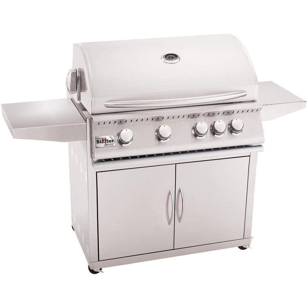 32-inch 4-burner Freestanding Propane Gas Grill With Rear Infrared Burner P436