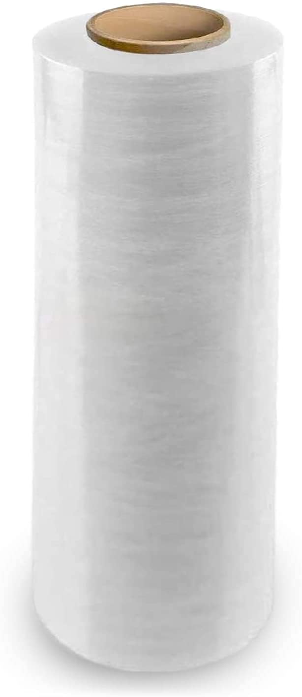 Clear Cast Pallet Stretch Wrap Film Pack of 4 Rolls, 1500' Per Roll A529