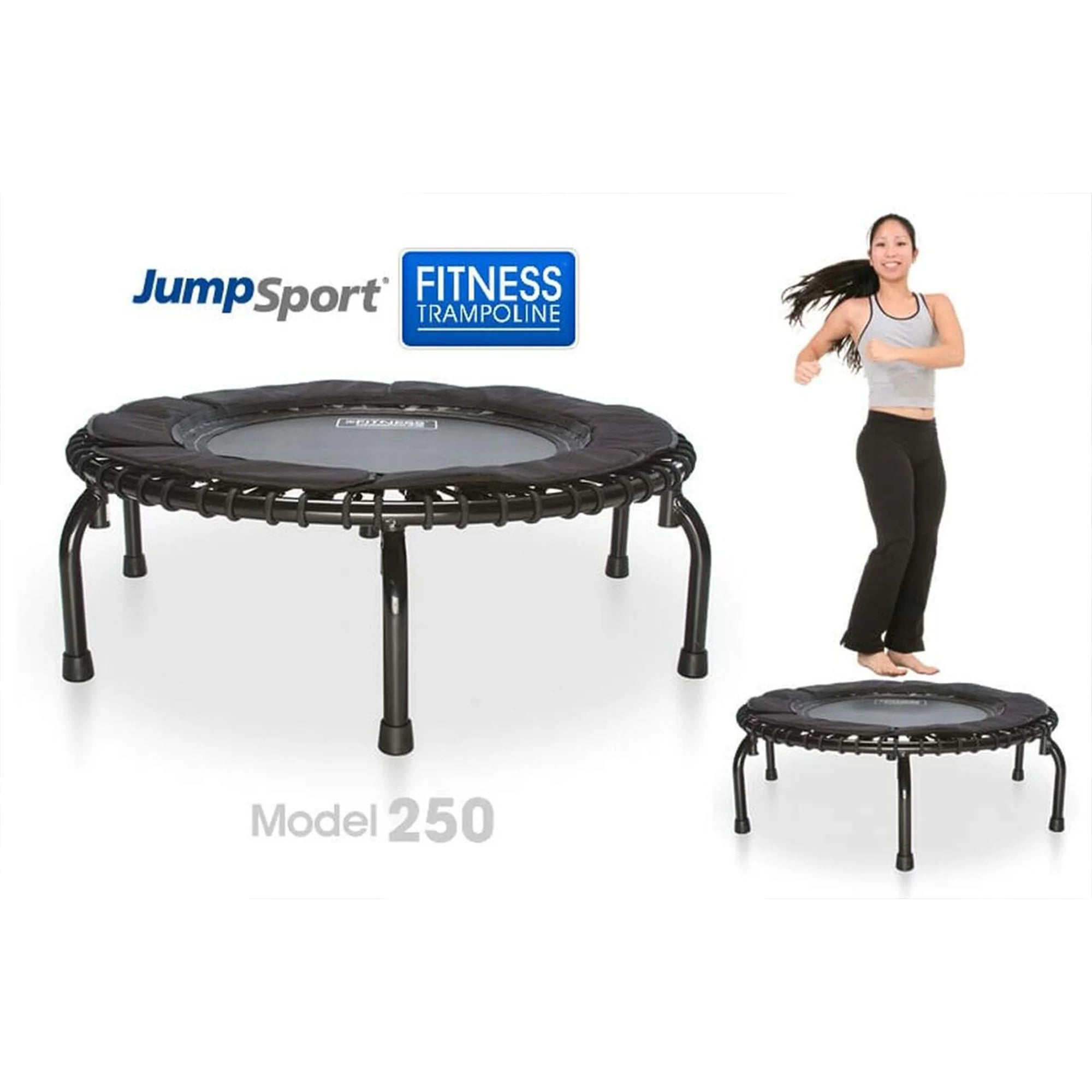 Teal Lightweight Fitness Trampoline U3898
