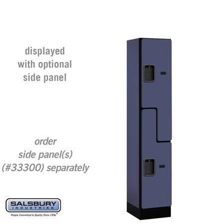 Blue Wood Locker F48761