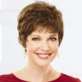 Brunette Human Hair Wiglet Hairpiece M397