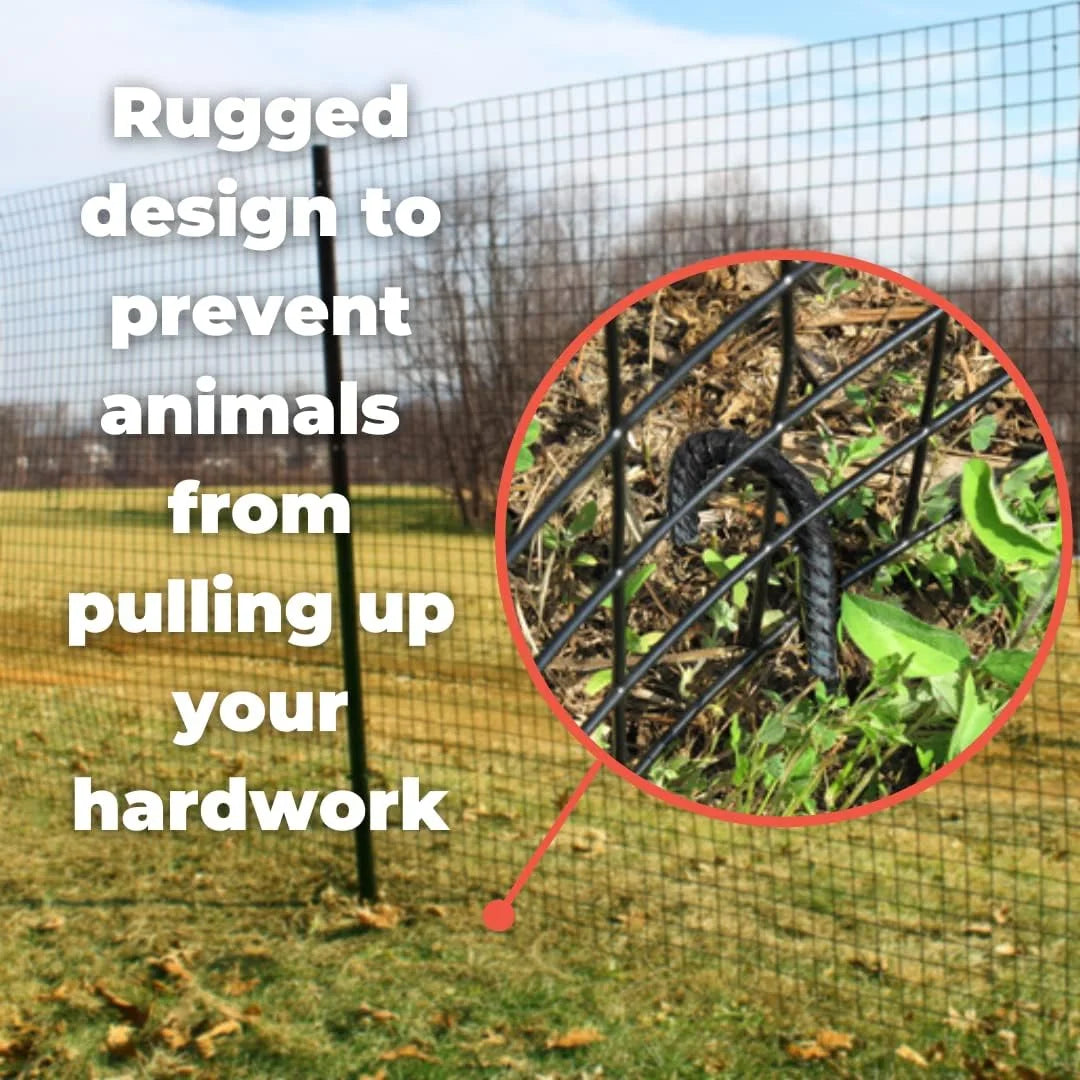 Heavy Duty J Hook Ground Stakes (100 Pack) R96800