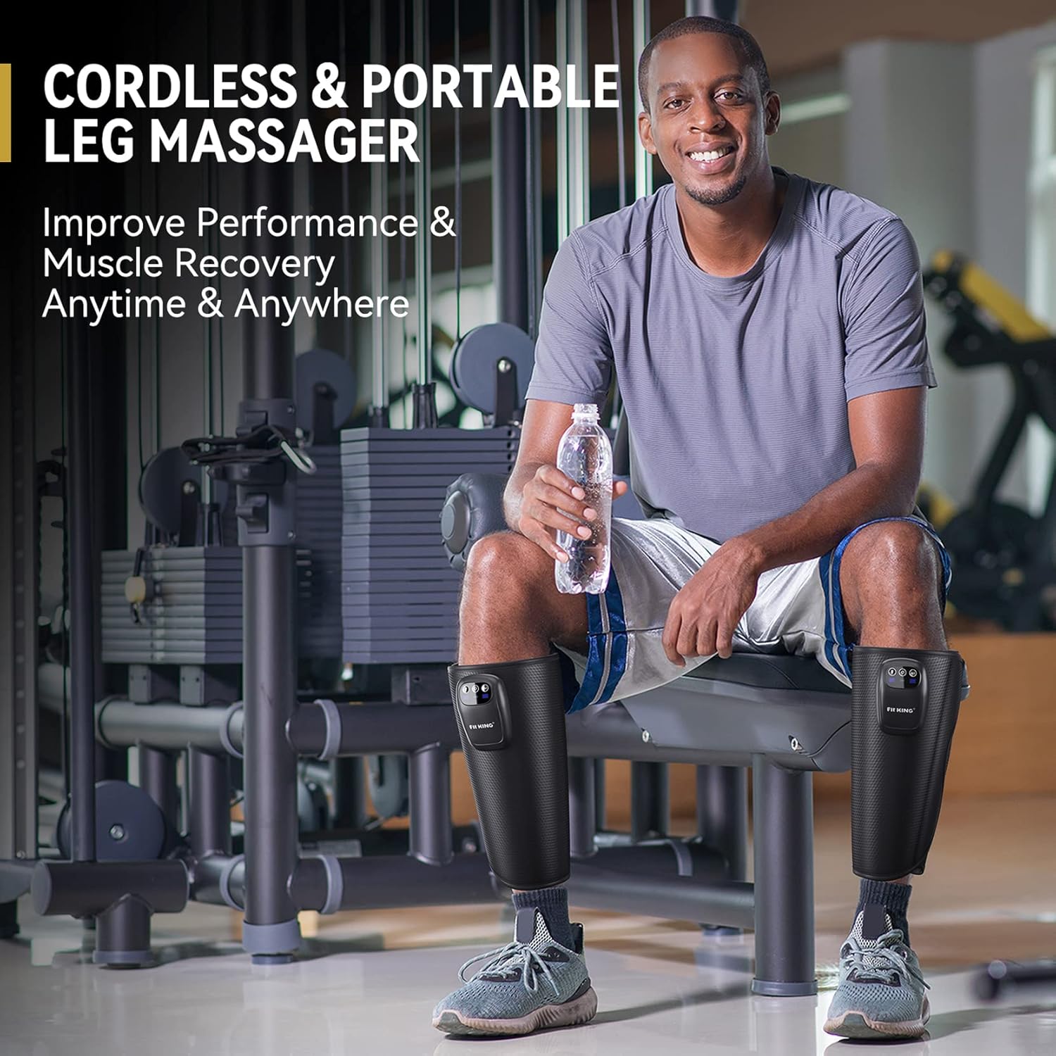 Cordless Calf Massager with 3 Modes 3 Intensities Q303