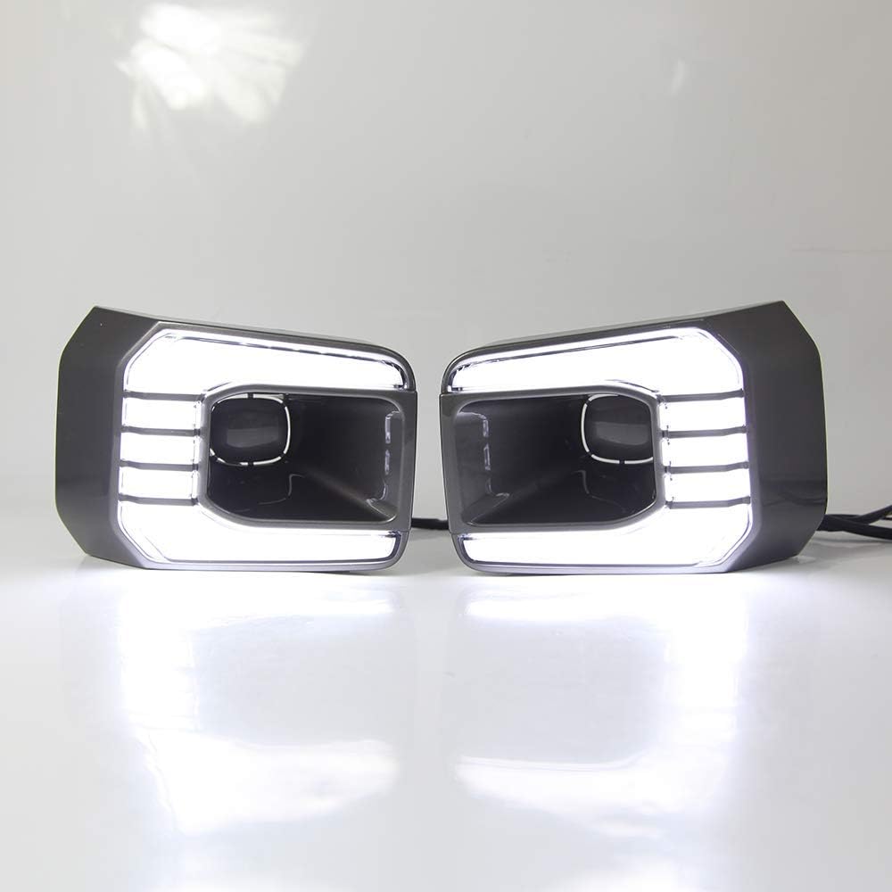 LED Daytime Running Light 6000K Front Bumper DRL Turn Signals G958