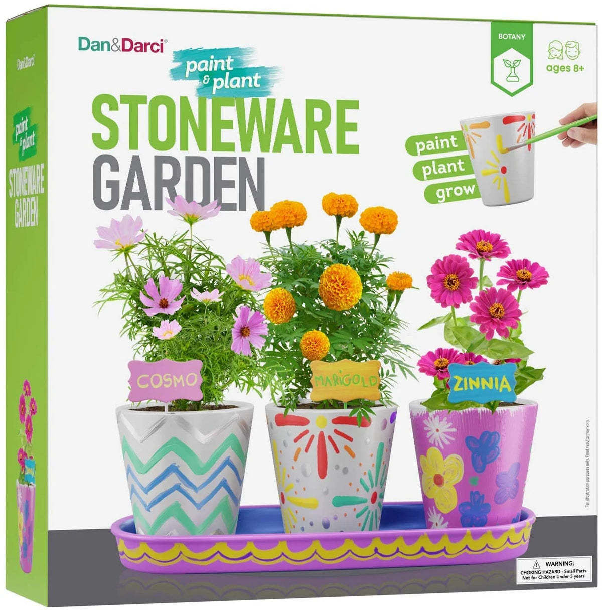 Paint & Plant Stoneware Flower Growing Kit E1338