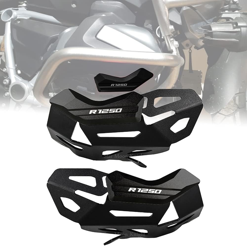 Black-red Engine Guard Protector Cover O28729
