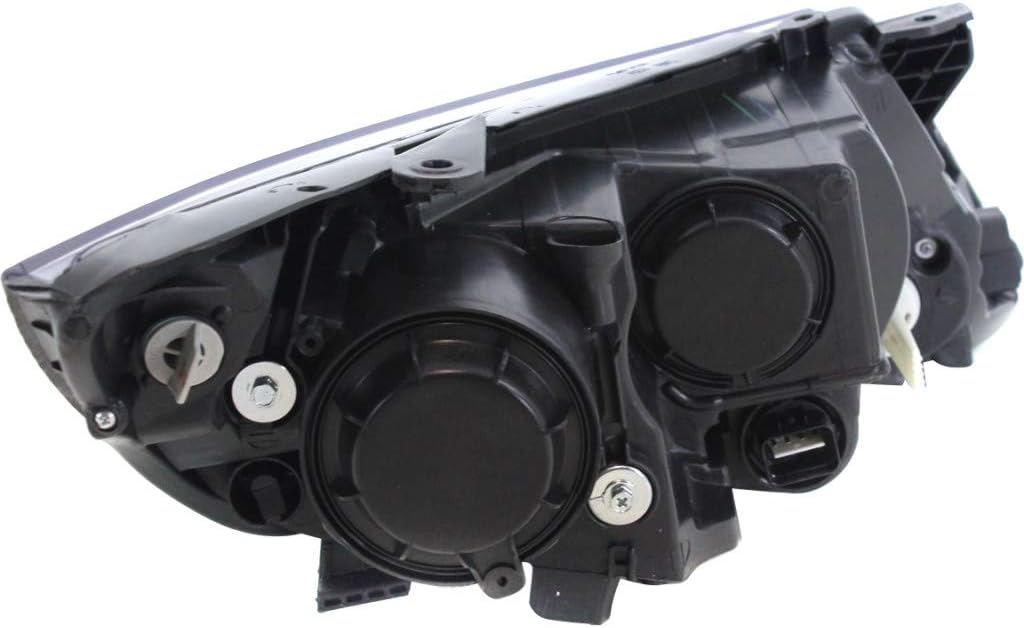Black Housing Headlight Pair for Kia Optima 2011 2012 2013 2014 U356