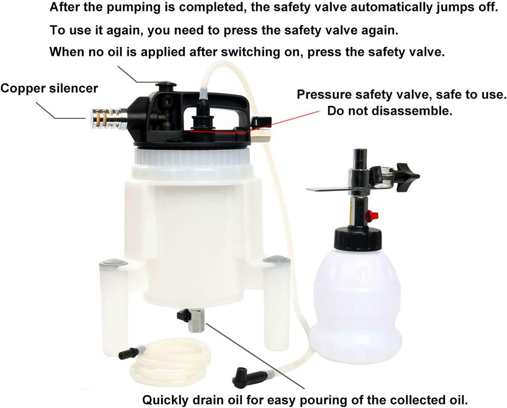 2L Fluid Evacuation Pump Kit Pack of 2 V1254