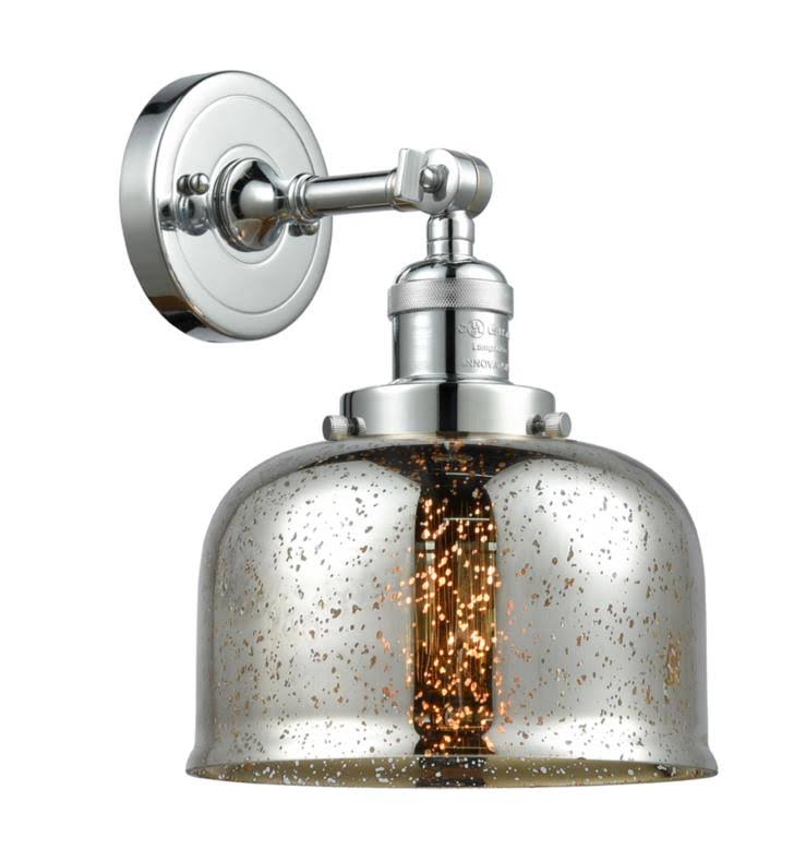 Large Bell 1 Light Sconce (Brass) O467