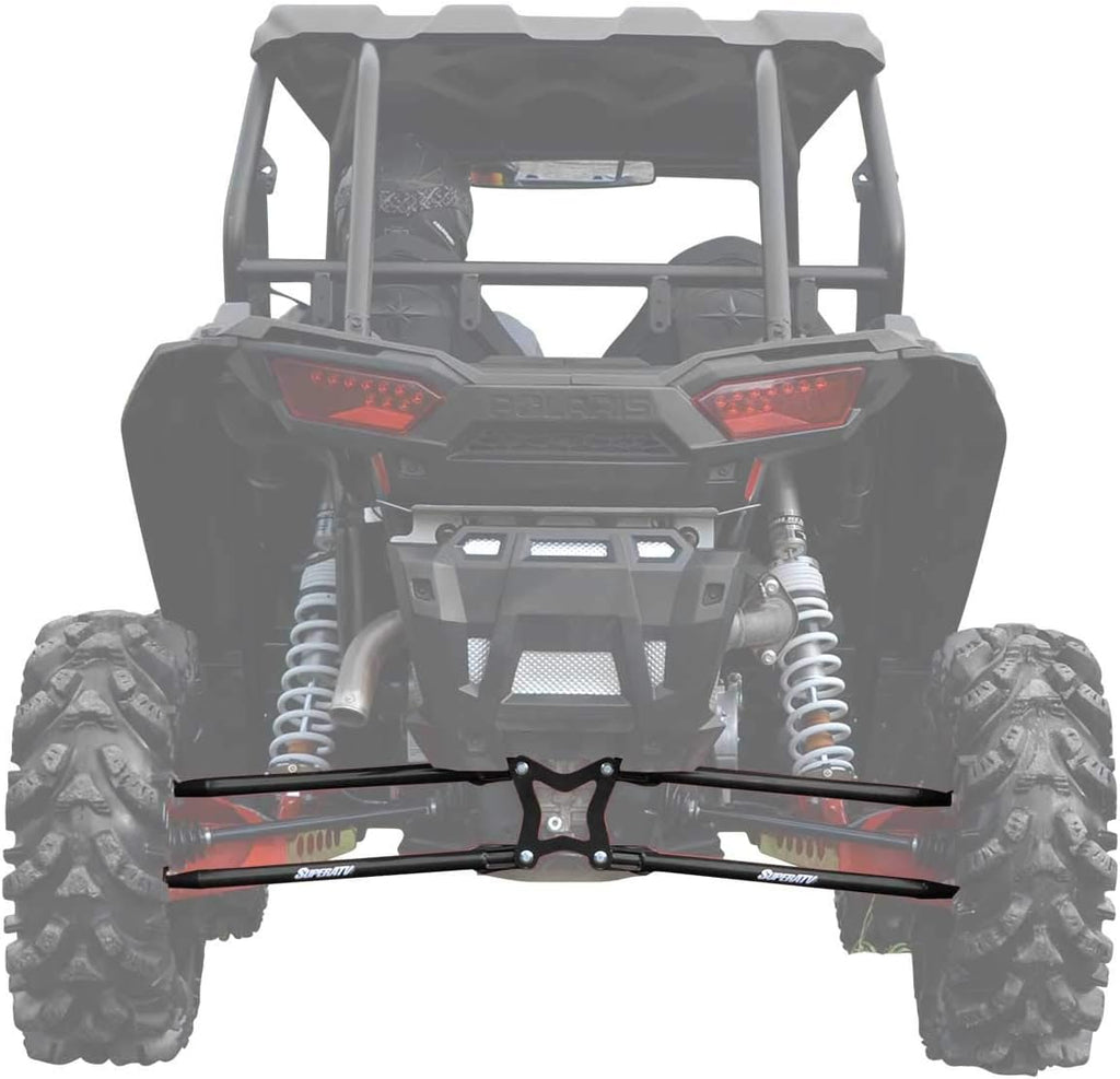 Black Round Tubed Rear Radius Arms for Polaris RZR XP 1000 X903