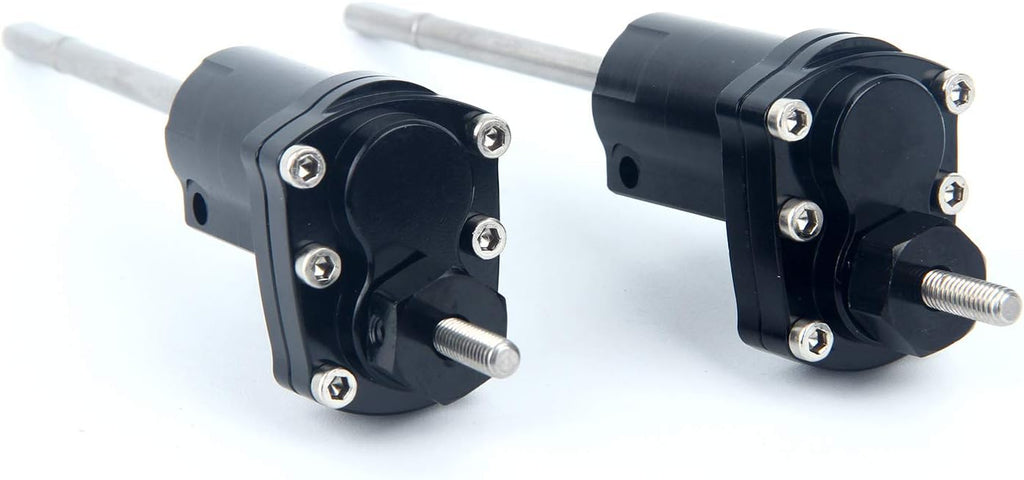 CNC Machined Rear High Lift Portal Axle Conversion Kit for RC Crawler Car T7343