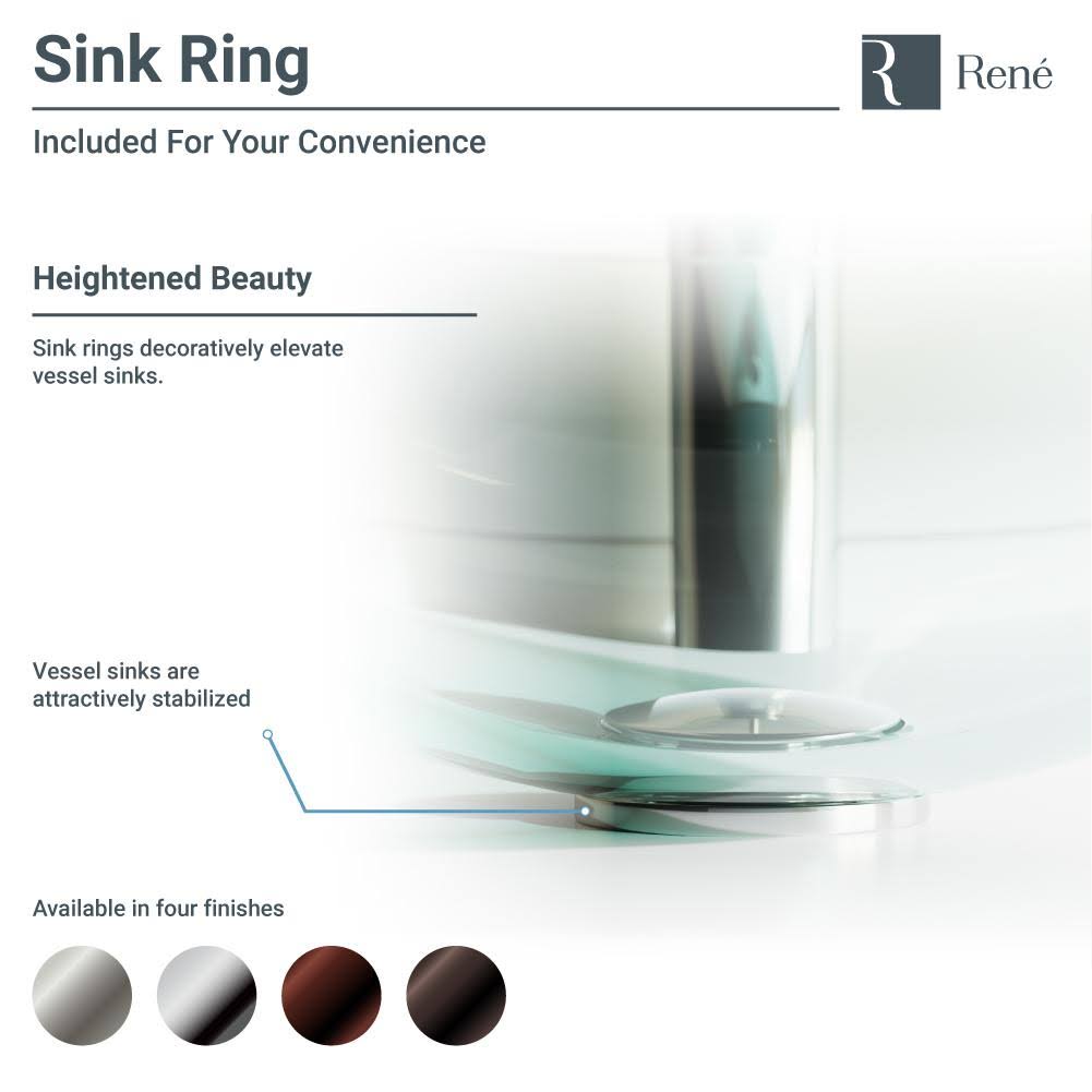 Colored Glass Vessel Sink with Oil Rubbed Bronze Waterfall Faucet M93276