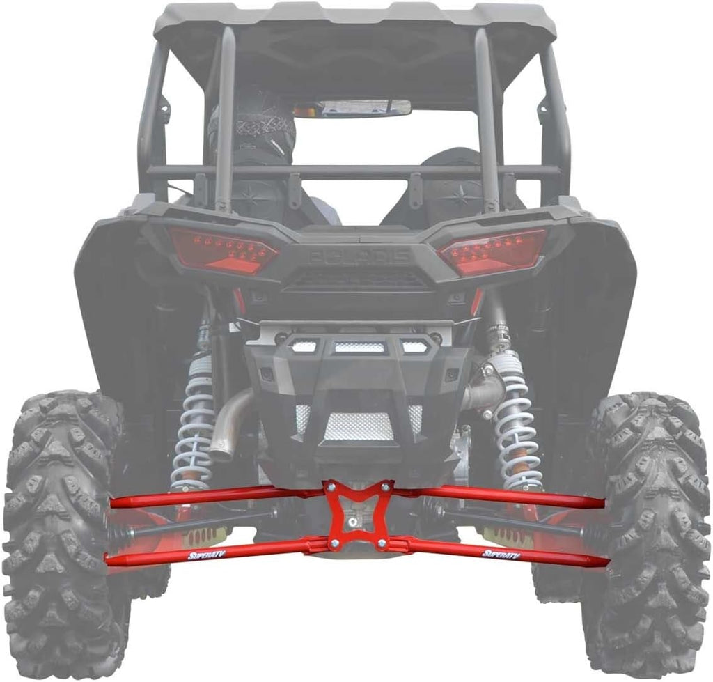Black Round Tubed Rear Radius Arms for Polaris RZR XP 1000 X903