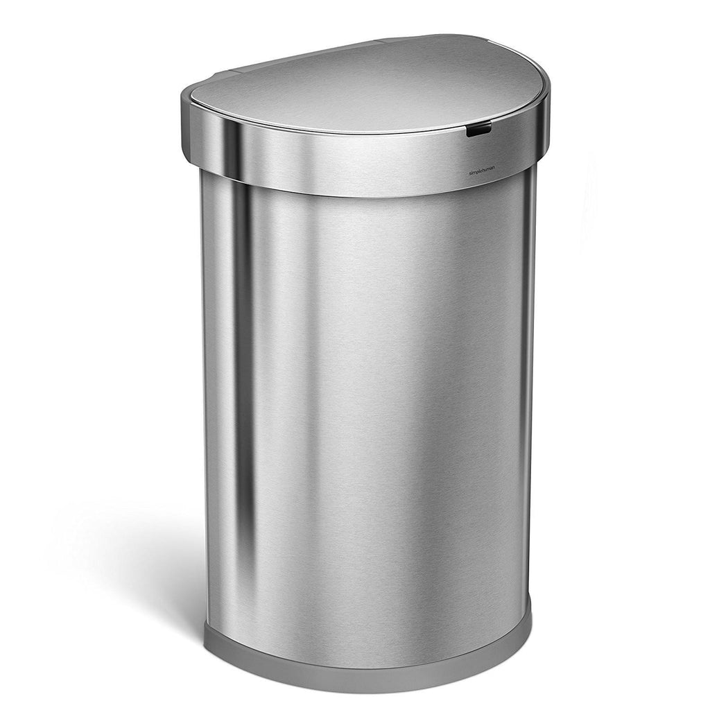 Brushed Stainless Steel Automatic Sensor Trash Can Z167060
