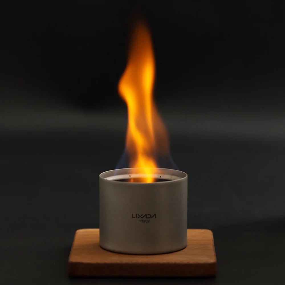 Titanium Liquid Spirit Stove with Cross Stand X5228