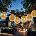 12m E12 Base G40 LED String Light with 25 Sockets & 28 Bulbs V14445