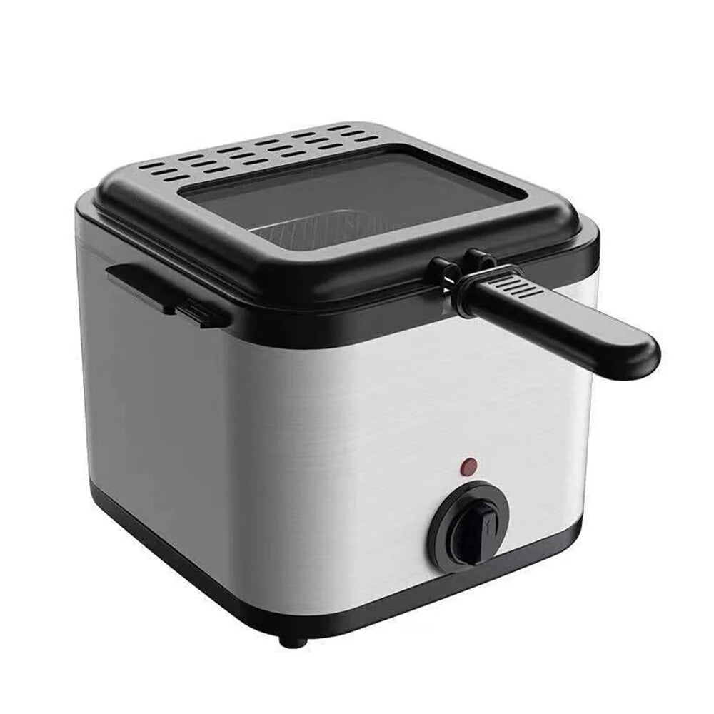 Stainless Steel Deep Fryer with Basket, 2.5 Liter, 1000 Watts, Non Stick Z62093