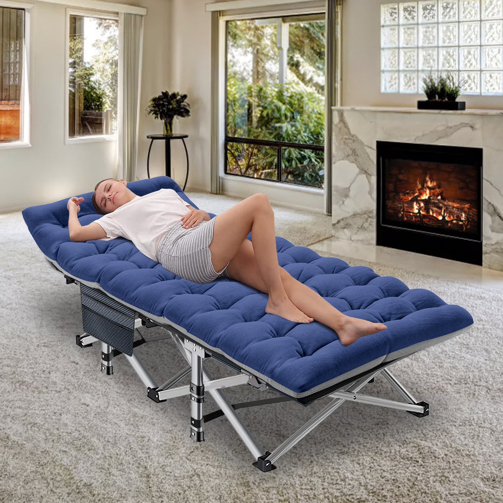 Folding Bed Cot with Carry Bag & Mattress X520