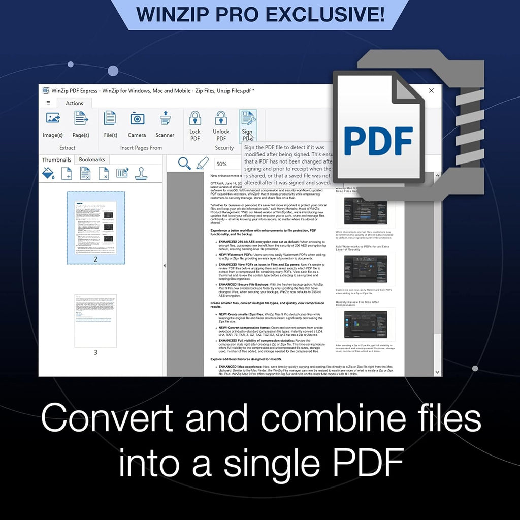 Zip Compression Encryption File Manager Backup Software F713011