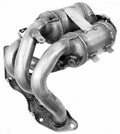 Exhaust Manifold with Integrated Catalytic Converter J831535