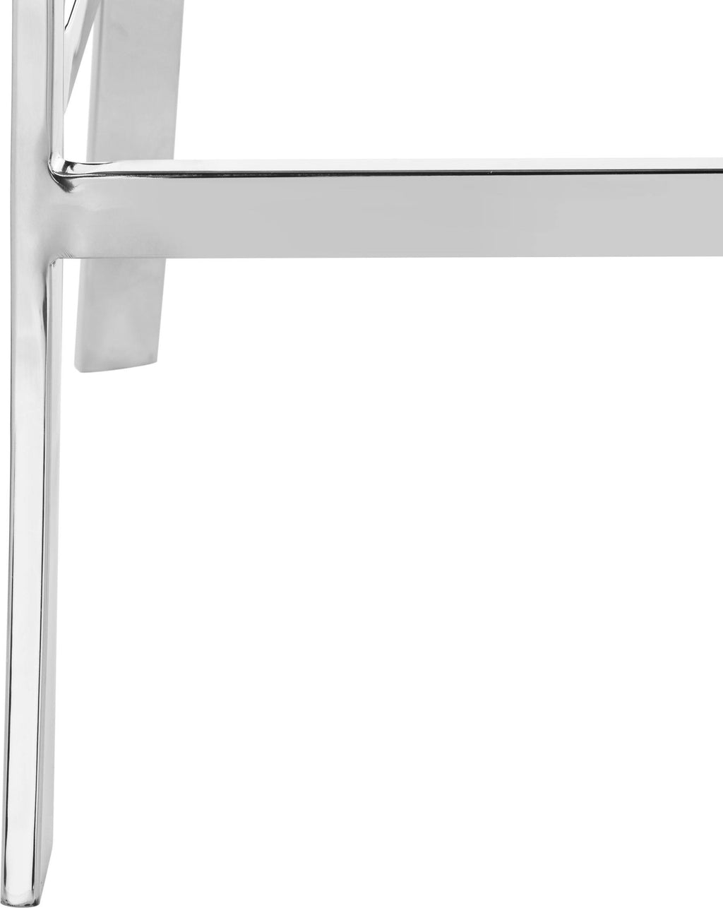 Stainless Steel Bar Stool Black O575154