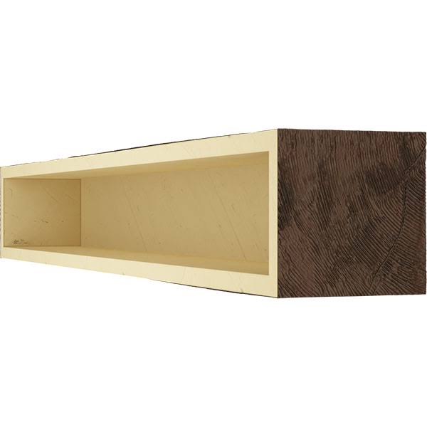 Premium Hickory Faux Wood Fireplace Mantel I669803