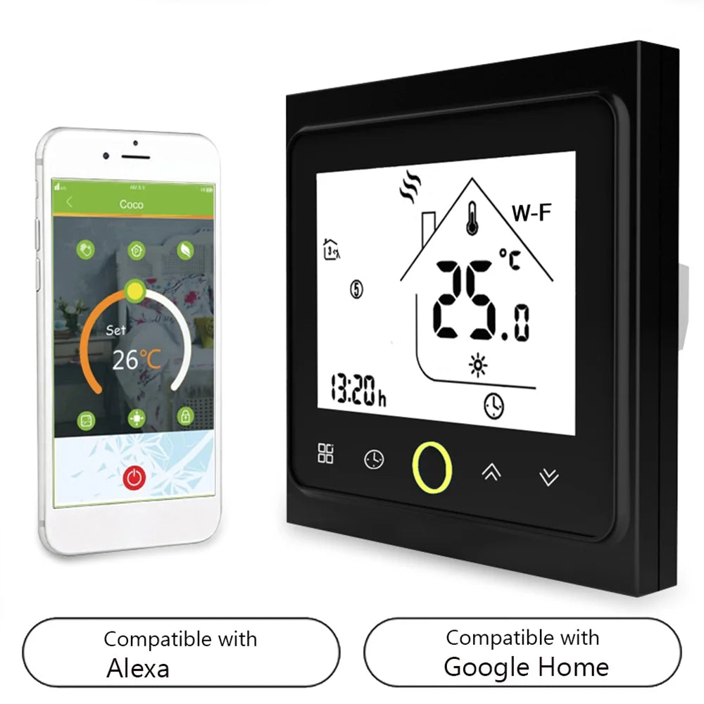 Smart Controller Thermostats Black X5547