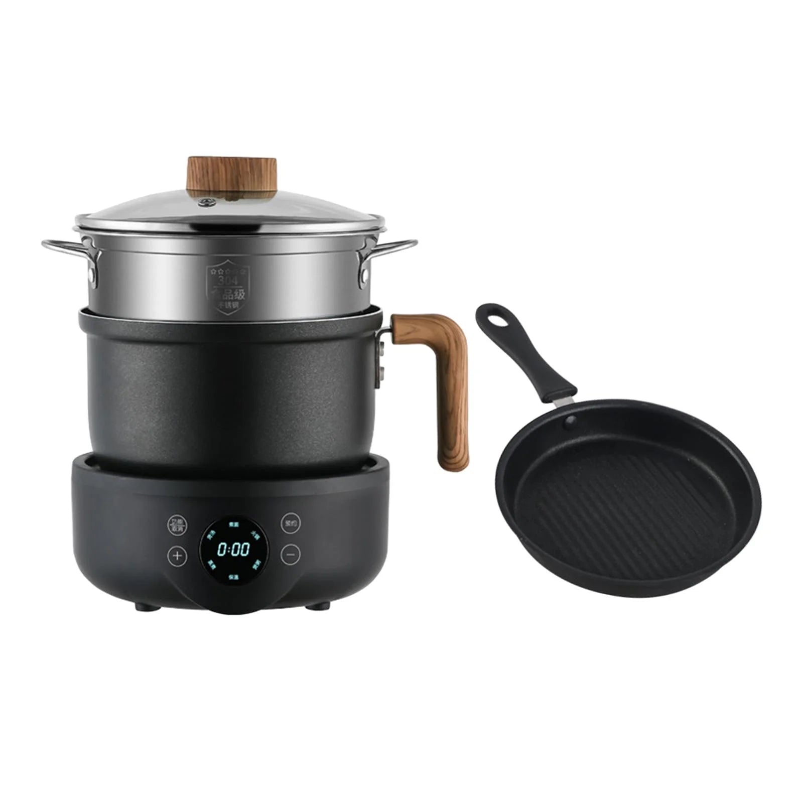 Electric Cooker Warmer with 6 Cooking Modes M9100