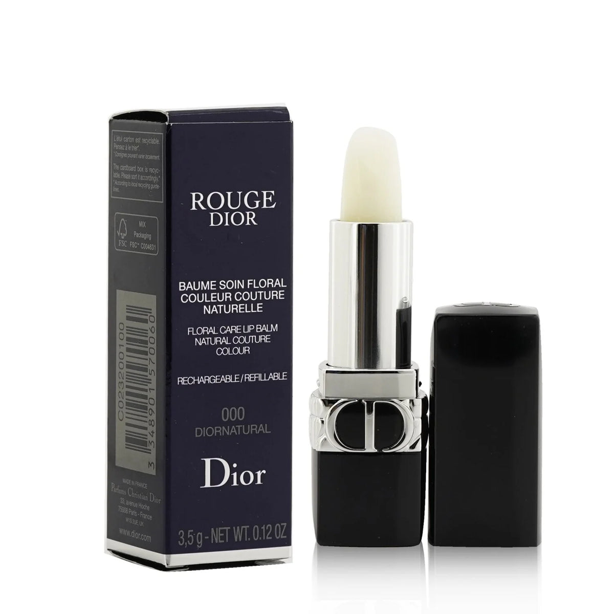 Rouge Dior Couture Colour Refillable Lipstick - # 766 Rose Harpers (Satin) 3.5g/0.12oz L913