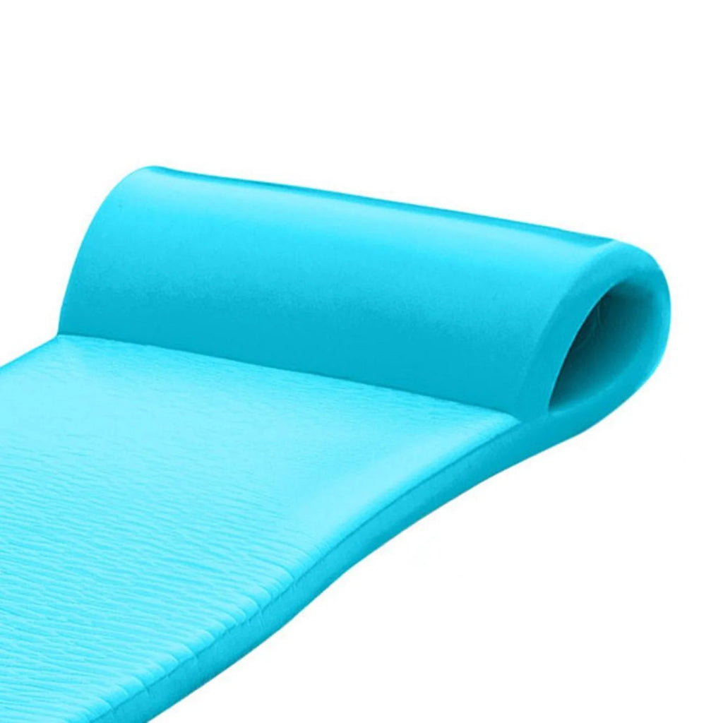 Teal 70 Inch Foam Pool Float Lounger (2 Pack) T542657