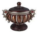 Decorative Box, Silver, Brown and Bronze C8738