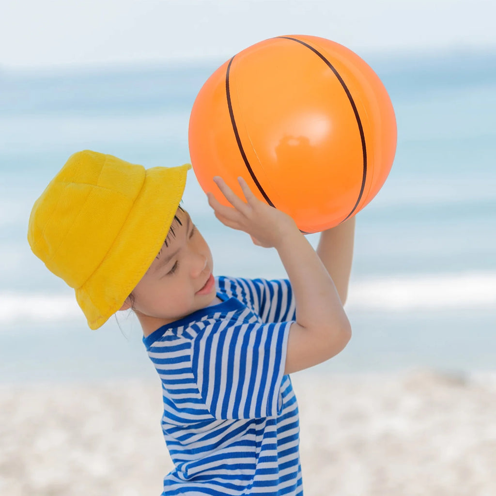 20 Pcs Inflatable Beach Ball Basketball Inflatable Toys Mini Beach Balls Soccer Toys Pool Party Child P76138
