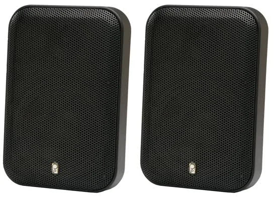 Black Panel Speaker Pair X5438