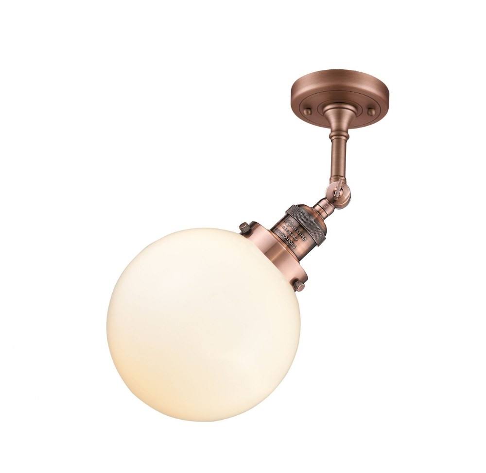 Large Beacon 1 Light Semi-Flush Mount A80805